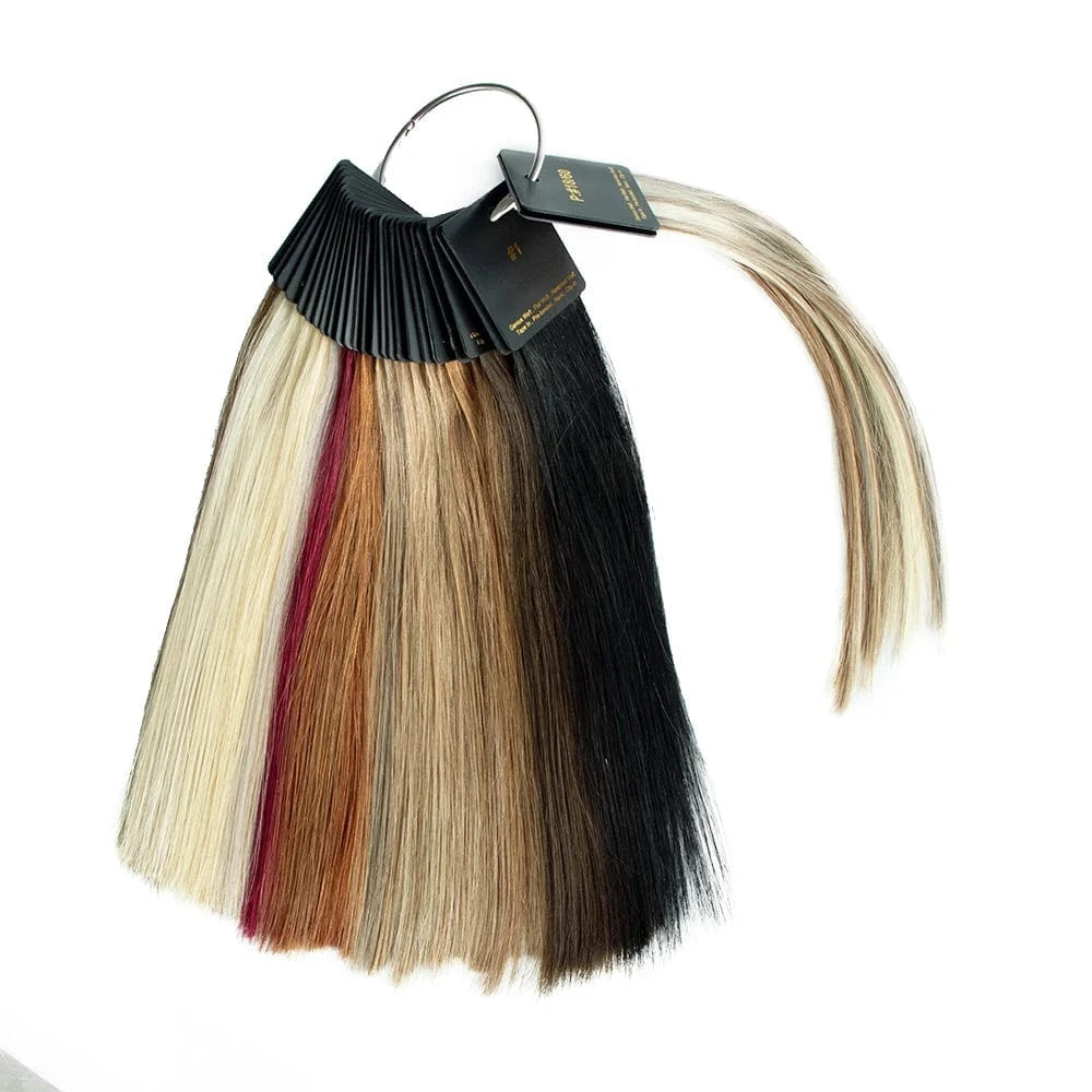 10 Inches / 26 colors color ring Use for Match Human Colored Hair Extensions Sample Color Ring/Chart With Different Colors