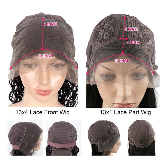 10 Inches / lace front wig #613 blonde lace wigs brazilian human hair full lace wigs with baby hair #613 blonde transparent 360 full lace wigs