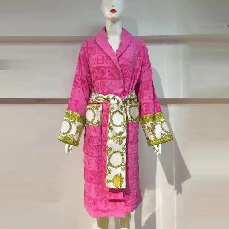 100% Cotton Solid Color Towel Shawl Bathrobe Fashion New Hot Selling Men's Women's Nightwear Bathrobe Sexy Lingerie 2 Orders
