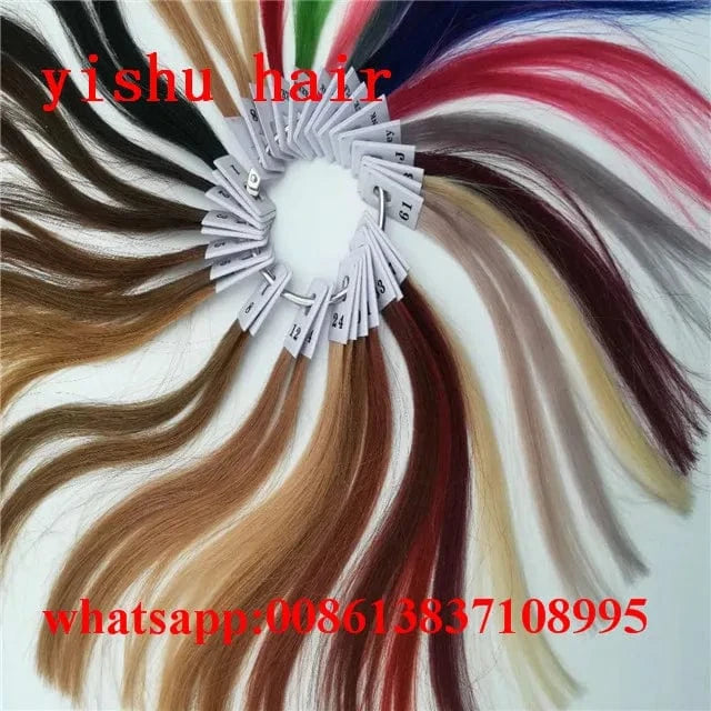 100% pure human hair no any mixed no shedding no tangle hair color ring