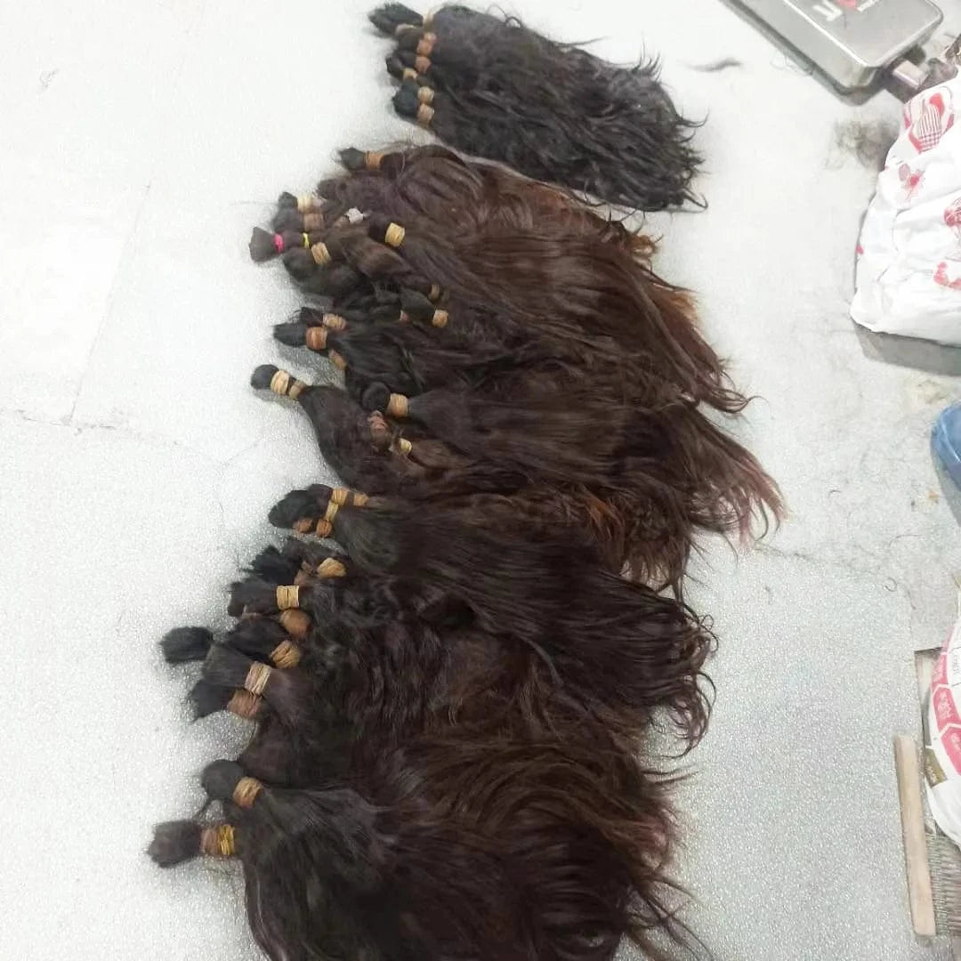 100% Raw russian quality Hair Bulk Unprocessed Wholesale Hair Vendors Virgin Bundles In Bulk Double Drawn Human Hair Extension
