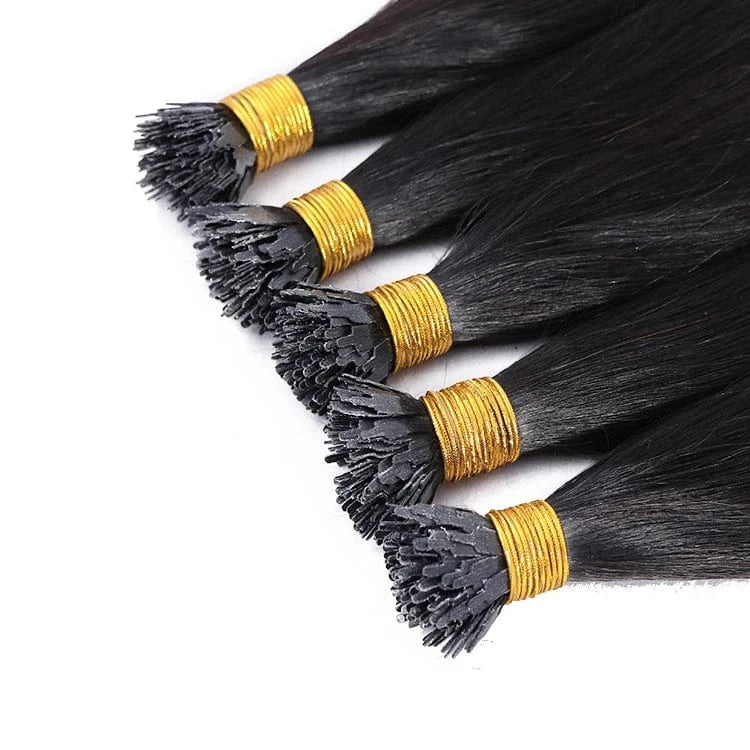 100% Raw Virgin Keratin Tip Hair Extensions Natural Cuticle Aligned Blonde K Tip Hair Extensions Human Hair