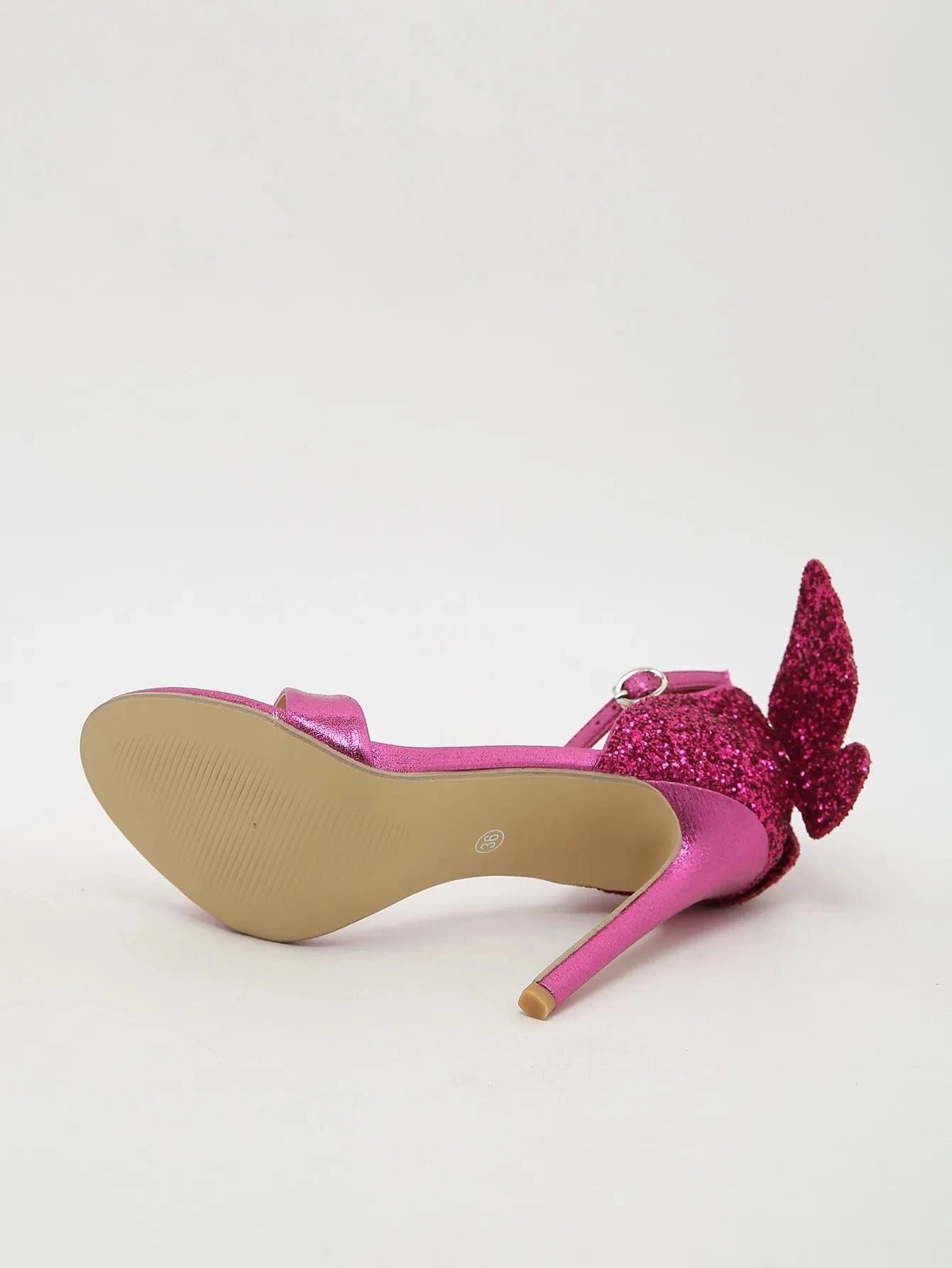 118254 DElevinth shoes sexy women's sandals sequin bow high heels summer banquet women's shoes