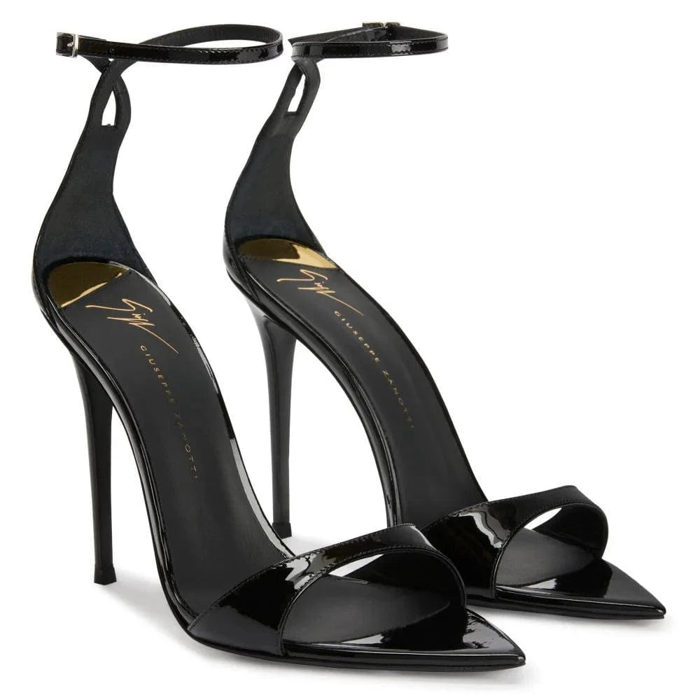118310 DEleventh shoes women branded new style women's high heels pointed toe color matching buckle fashion shoes stilettos