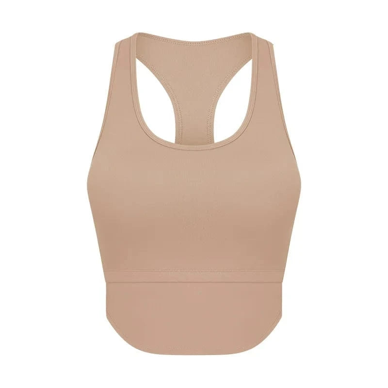 12 / Brown 2024 gym clothing fitness sexy sports bra tank top for gym sets matching sets