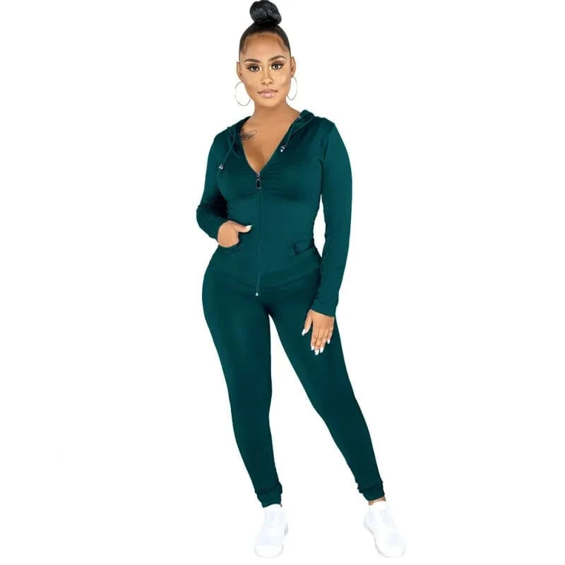 12 Color Autumn Jogger Tracksuits For Women Sweat Suits Two Piece Pants Set 2 Pieces Ladies Hoodies Sweatshirt Coat Clothes B780