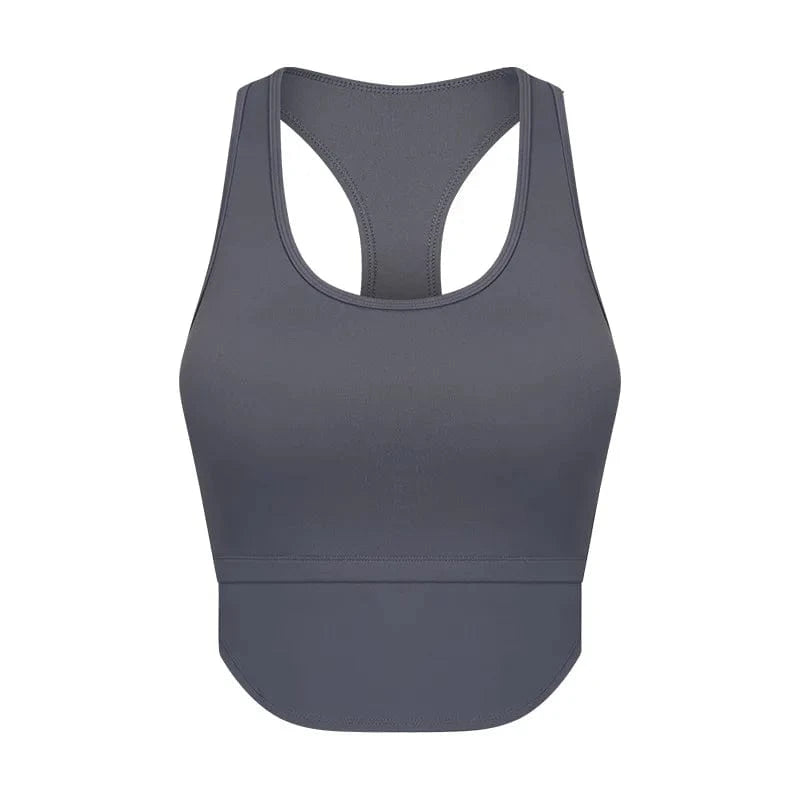 12 / Gray 2024 gym clothing fitness sexy sports bra tank top for gym sets matching sets