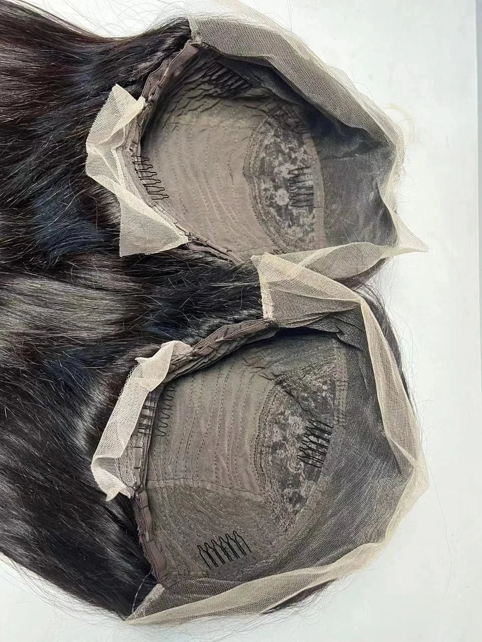 12 Inches / black color Amararen 2025 spring summer hot popular 2 wigs 13*4 hd double drawn bob wigs 100 raw virgin human hair bob wigs for black women