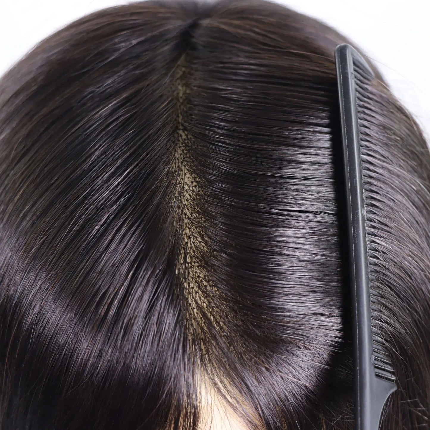 12 Inches Men Toupee Full Lace Base Cap Natural Human Hair Man Wig 3# Dark Brown Male Hair Replacement System