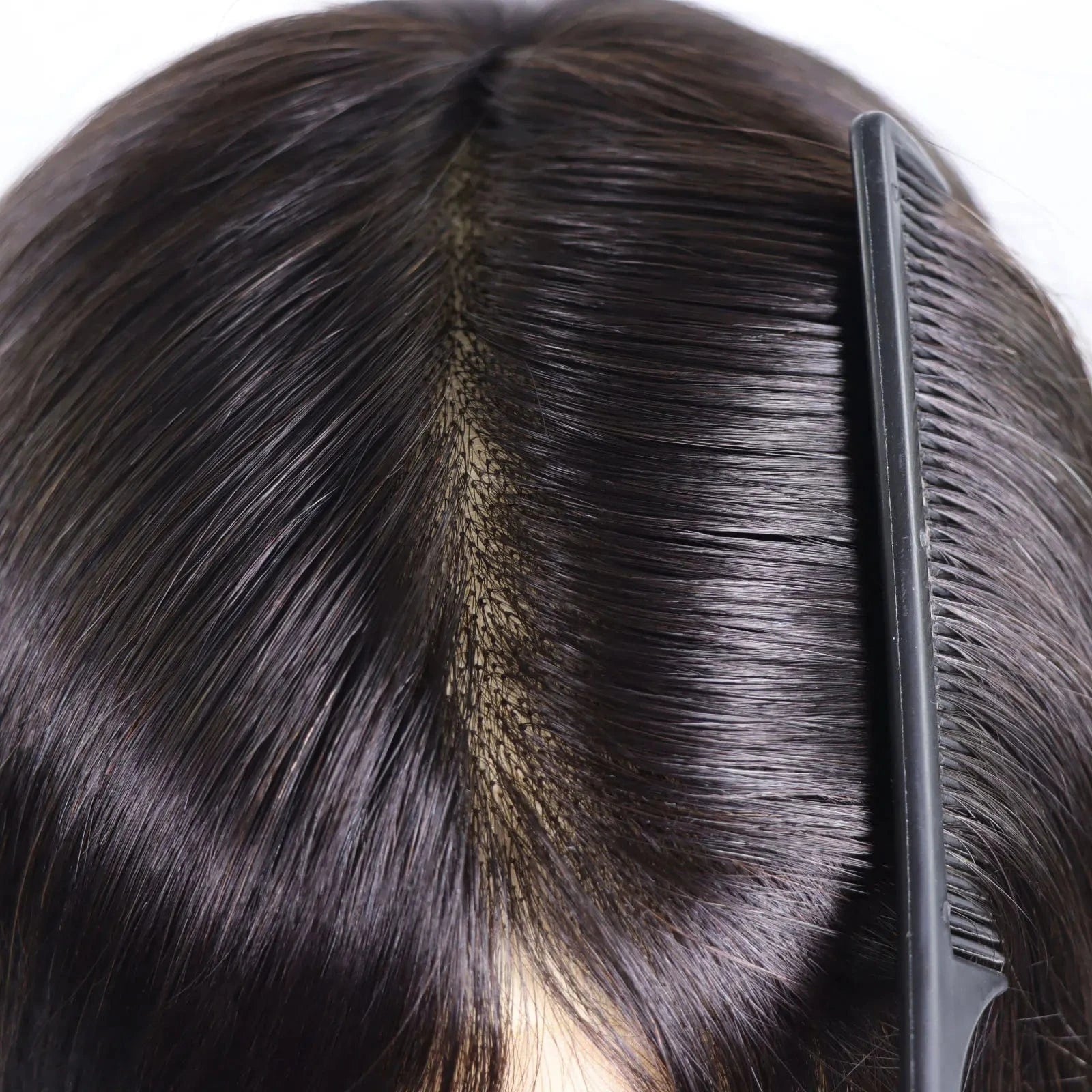 12 Inches Men Toupee Full Lace Base Cap Natural Human Hair Man Wig 3# Dark Brown Male Hair Replacement System