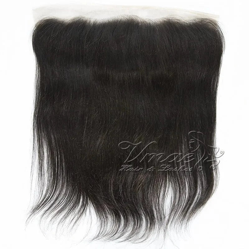 12 Inches / Straight VMAE Wholesale 13*4 Afro Kinky Curly Cuticle Aligned Raw Vietnamese Human Hair Transparent HD Lace Frontal
