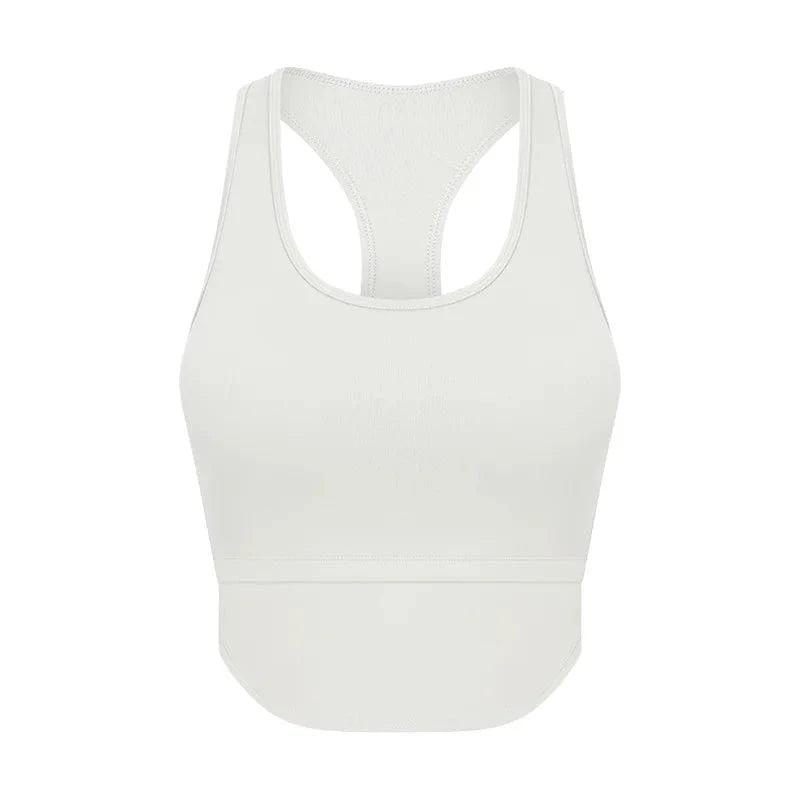 12 / White 2024 gym clothing fitness sexy sports bra tank top for gym sets matching sets