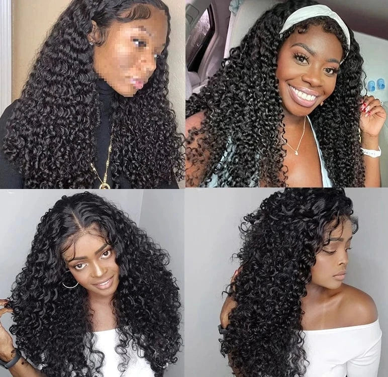 12a raw peruvian curly wholesale kinky curly front lace wig 100% Human Hair Pre Pluked Brazilian curly virgin Human Hair Wig