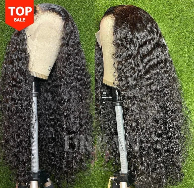 12a raw peruvian curly wholesale kinky curly front lace wig 100% Human Hair Pre Pluked Brazilian curly virgin Human Hair Wig