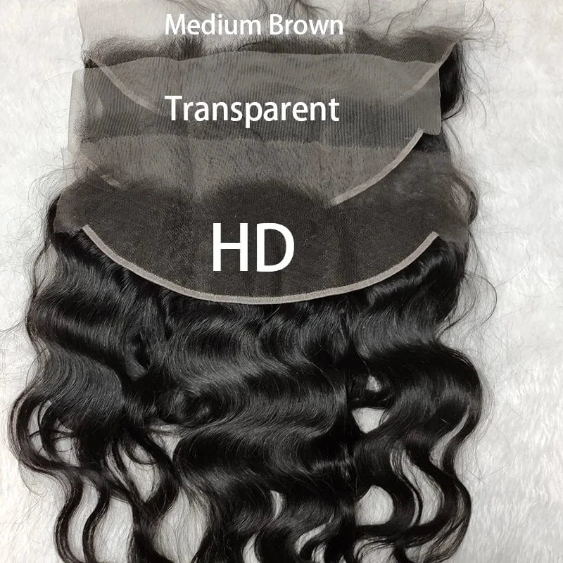 13*4 Transparent lace / 14 Inches 13x4 Frontal 1 piece Drop-shipping Service Top Quality Brazilian Hair Transparent Swiss Lace available 13by4 cheap factory price