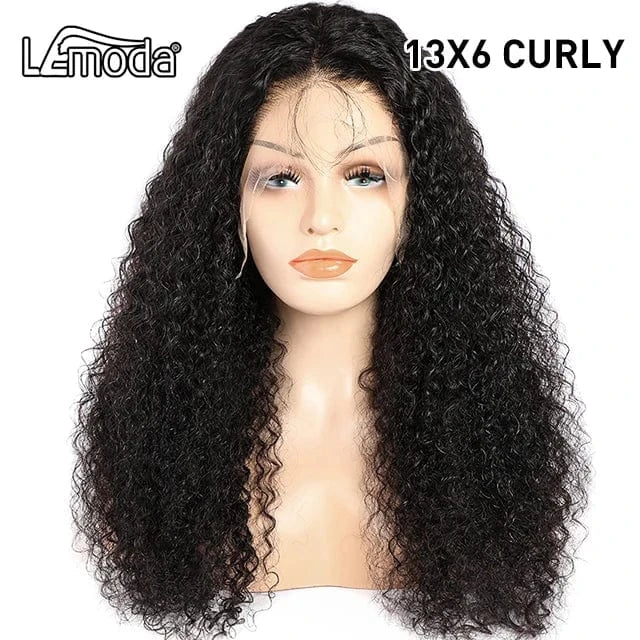 13*6 Curly / 40 Inches Wholesale Brazilian Hair Vendors 13x6 13x4 Water Wave HD Lace Frontal Wig 250% Density 40 Inch Virgin Lace Front Human Hair Wigs