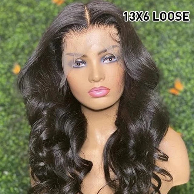 13*6 Loose / 40 Inches Wholesale Brazilian Hair Vendors 13x6 13x4 Water Wave HD Lace Frontal Wig 250% Density 40 Inch Virgin Lace Front Human Hair Wigs