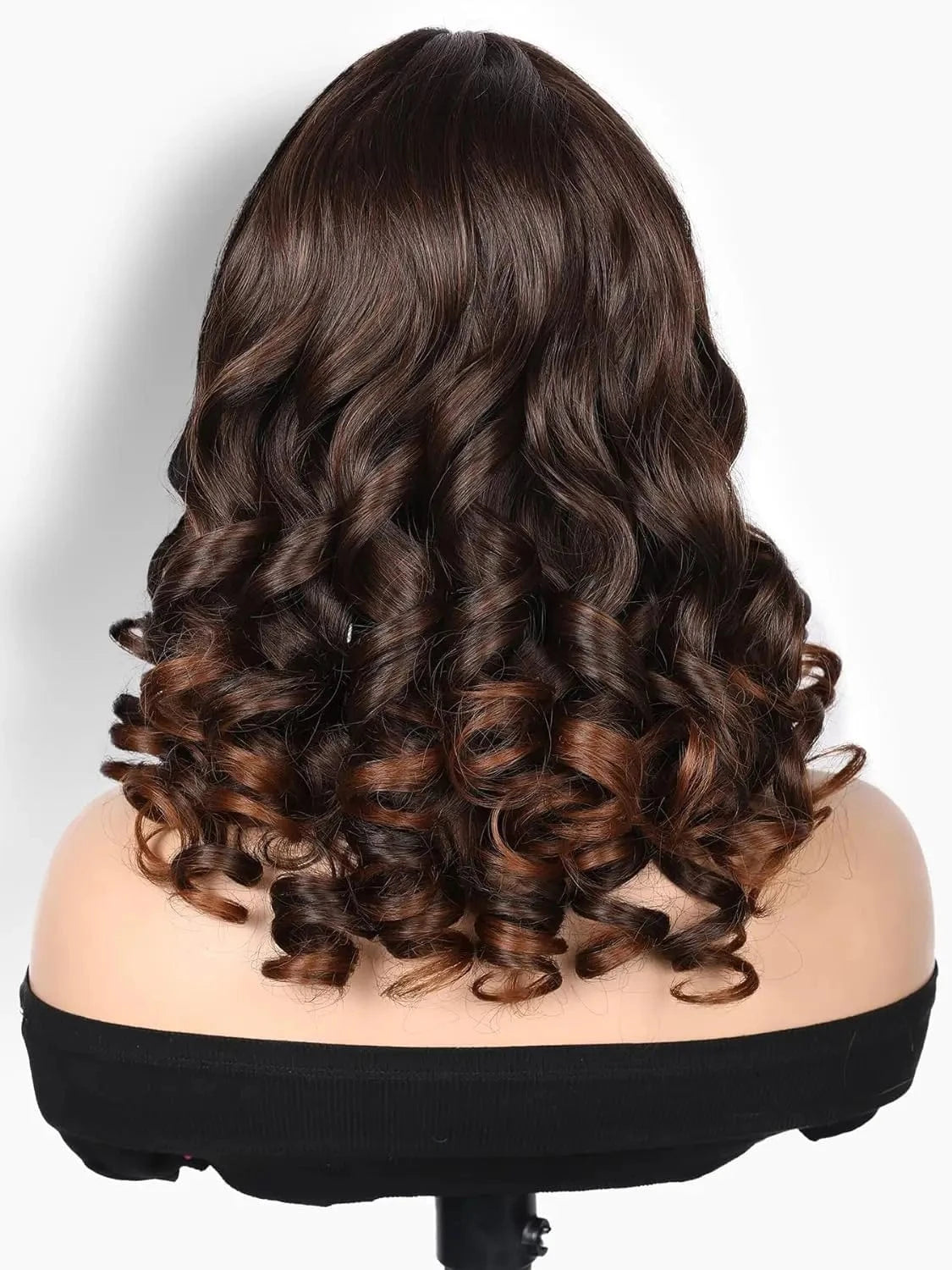13x4 Loose Body Wavve Lace Frontal Wigs Human Hair Pre Plucked With Baby Hair Bouncy Curly Wigs For Women
