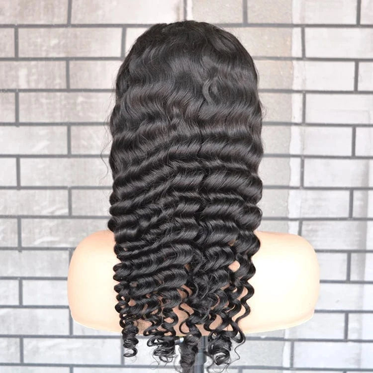 13x4 Loose Deep / 32 Inches 180 Density Pre Plucked Cuticle Aligned Virgin Human Hair Mink 26 Inch 13X4 Curly Body Wave Frontal Brazilian Lace Hair Wigs