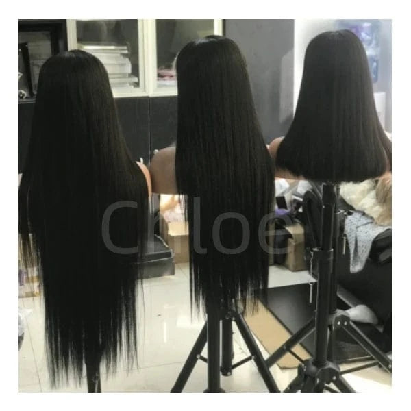180% 200% Density Raw Indian Cuticle Aligned Hair deep wave straight Wig Loose Deep Glueless HD Lace Wigs Human Hair