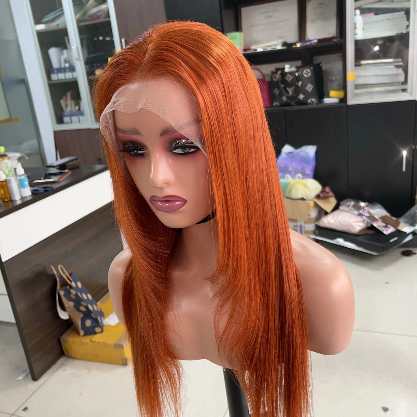 180% 200% Density Raw Indian Cuticle Aligned Hair deep wave straight Wig Loose Deep Glueless HD Lace Wigs Human Hair