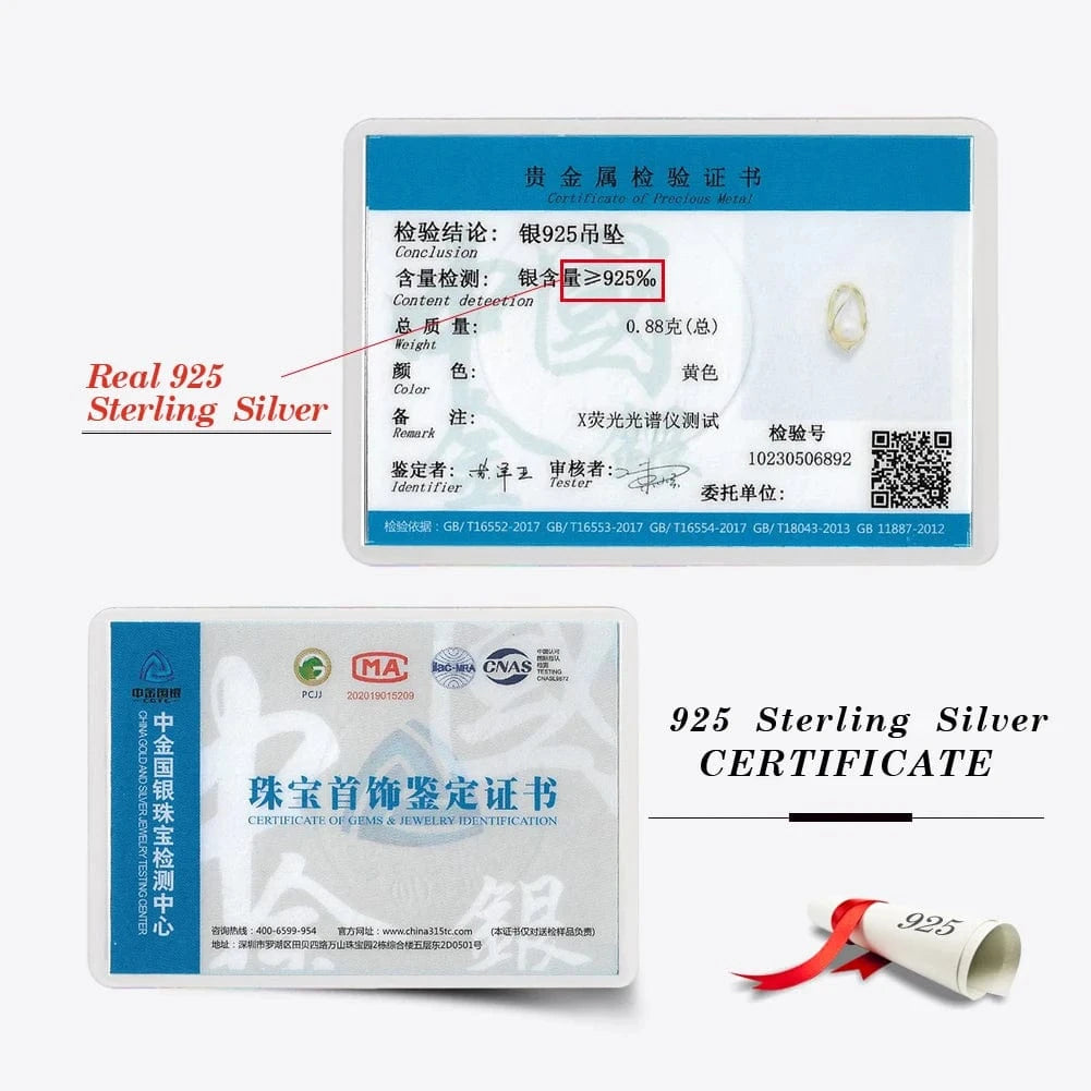 18inches / SGPN40-14K RINNTIN GPN40 Real 925 sterling silver pearl choker jewelry with pendant chain and pearl necklace women