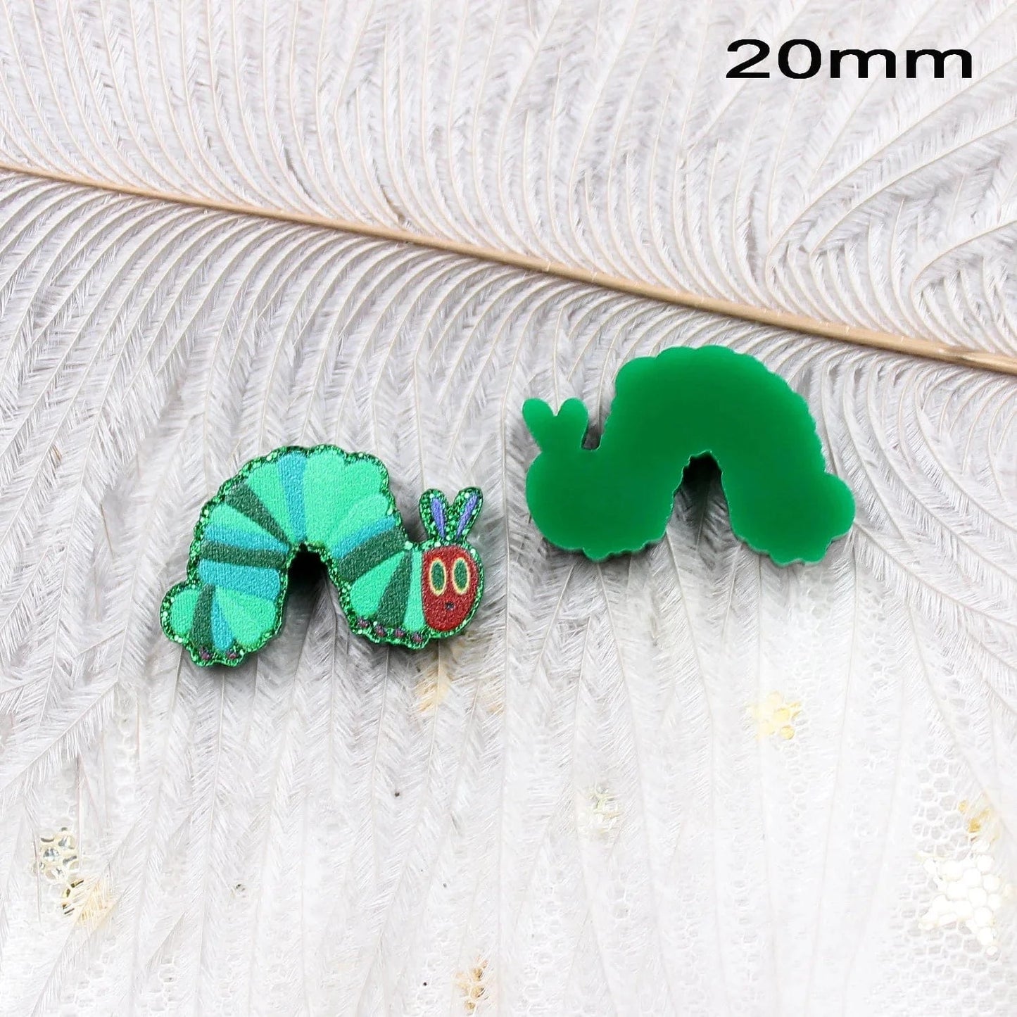 18mm-20mm / 1 (Set of 10) PRS045AC1853 Cute Daisy Findings Laser Cut Acrylic Jewelry Making Handmade DIY accessories