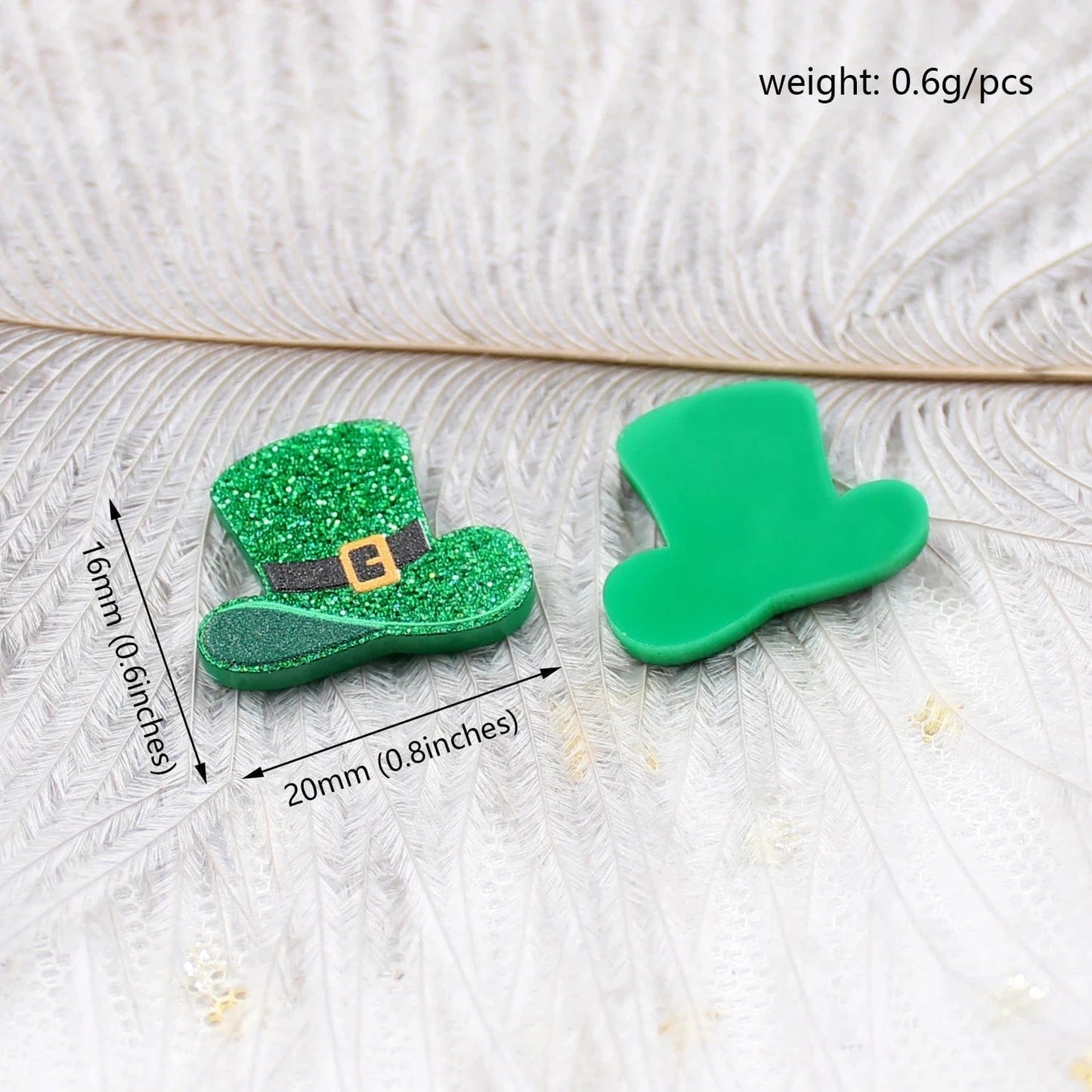 18mm-20mm / 7 (Set of 10) PRS045AC1853 Cute Daisy Findings Laser Cut Acrylic Jewelry Making Handmade DIY accessories