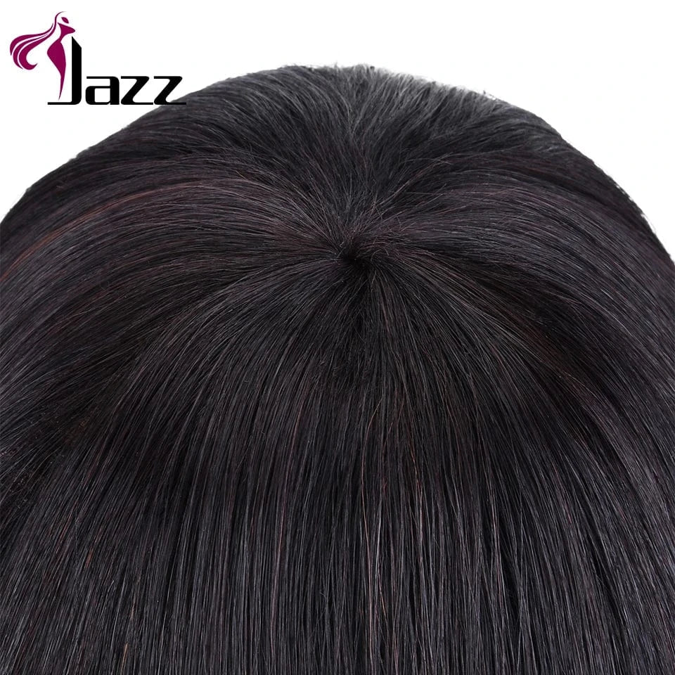 1B/30 / 10 Inches Factory Cheap Sale Machine Made Human Hair Wig 10 inches 1B/30 Color Bob With Bang Machine Made Human Hair Wigs For Black Women