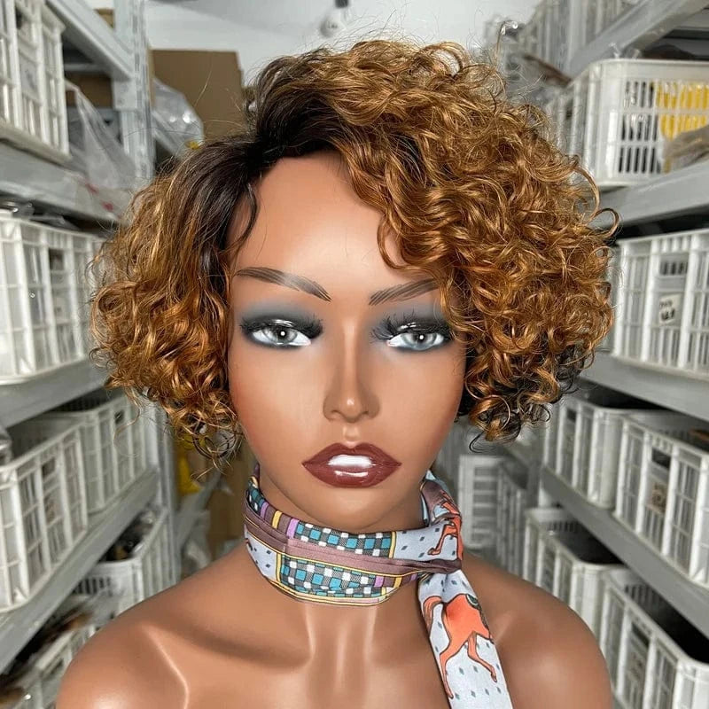 1b 30 / 6 Inches Cheap Machine Made No Lace 100% Human Hair Wigs Vendors 250% Density Wigs Hair Suppliers