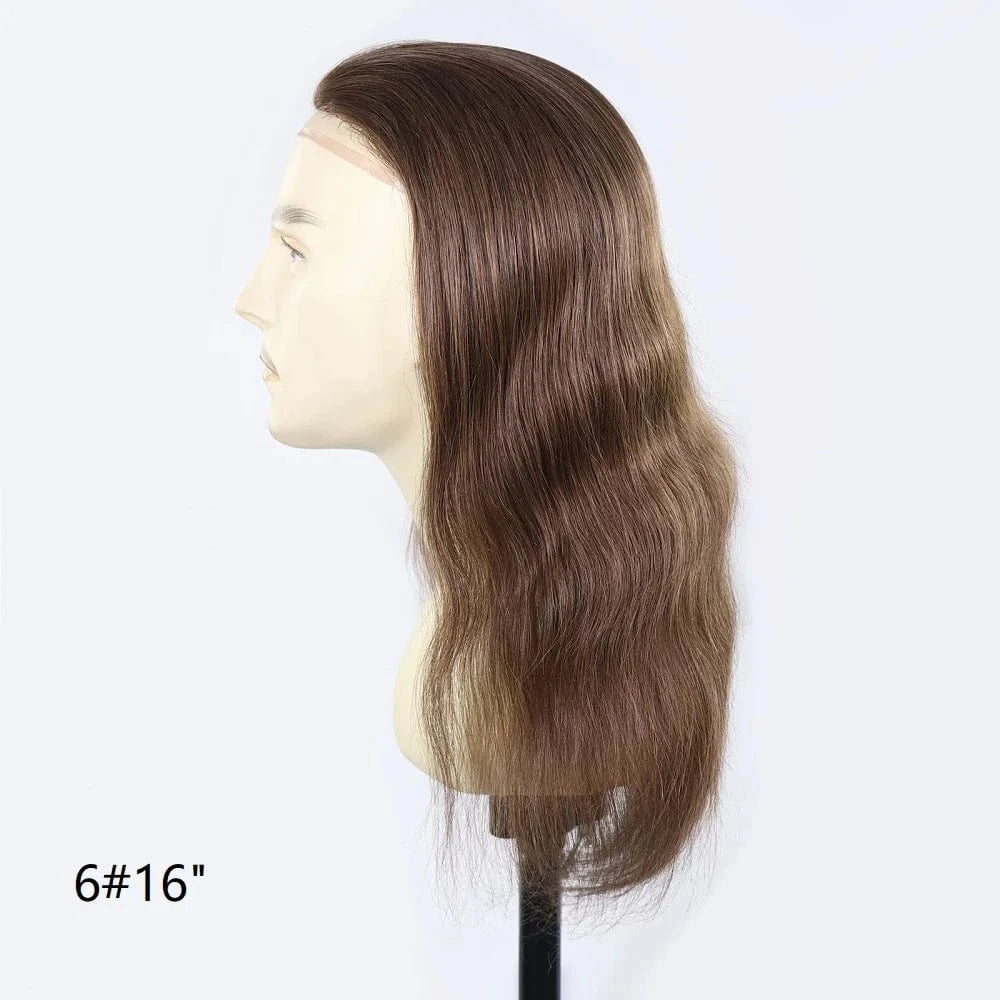 1B60 Grey 12 Inches Man Hair Unit Hollywood Base Cap Mens Wig 8x10 Hair Extensions Toupee For Men
