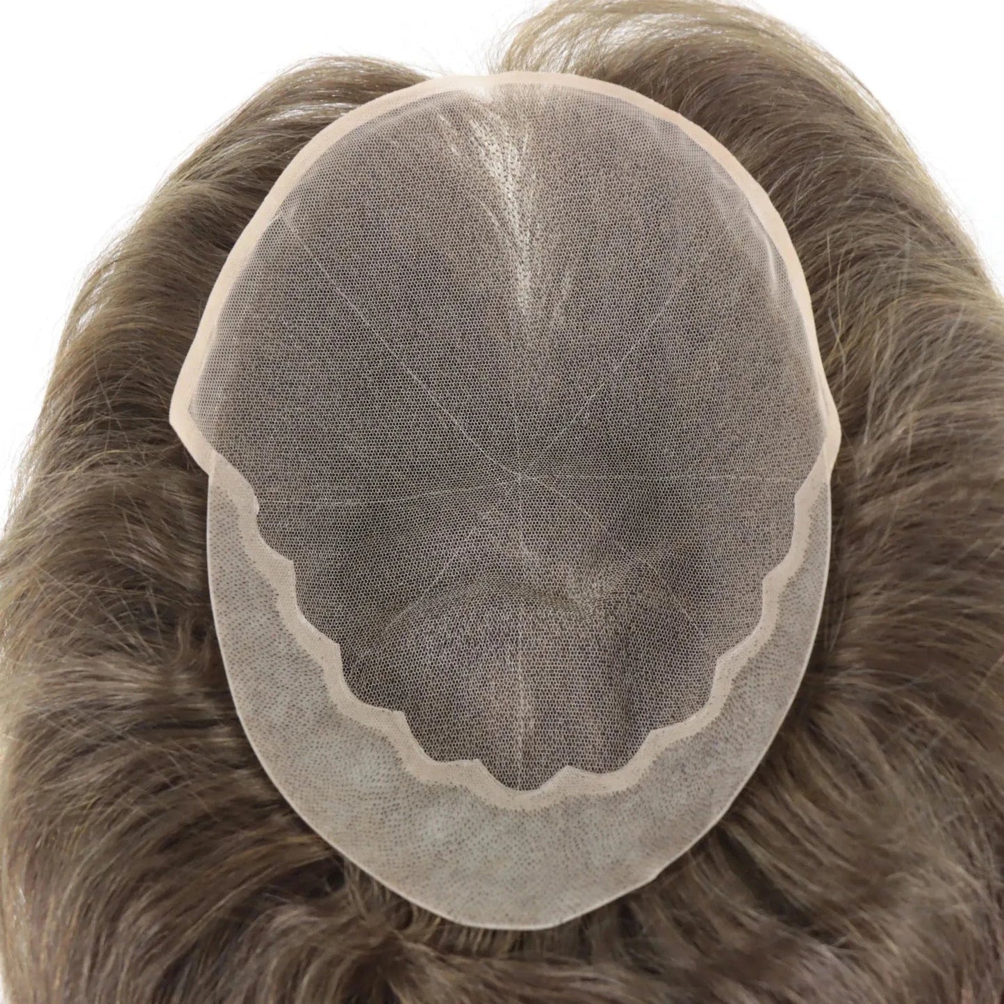 1B60 Grey 12 Inches Man Hair Unit Hollywood Base Cap Mens Wig 8x10 Hair Extensions Toupee For Men