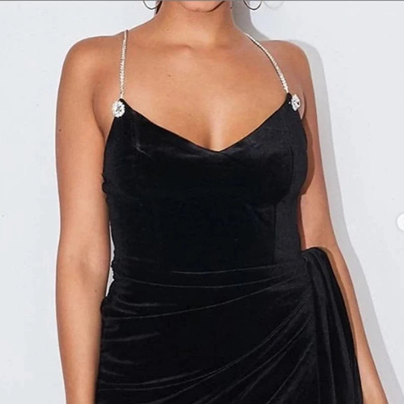 2 Pcs/set Rhinestone Bra Straps Shoulder Dress Straps Sexy Body Jewelry Crystal Adjustable Bra Strap for Women