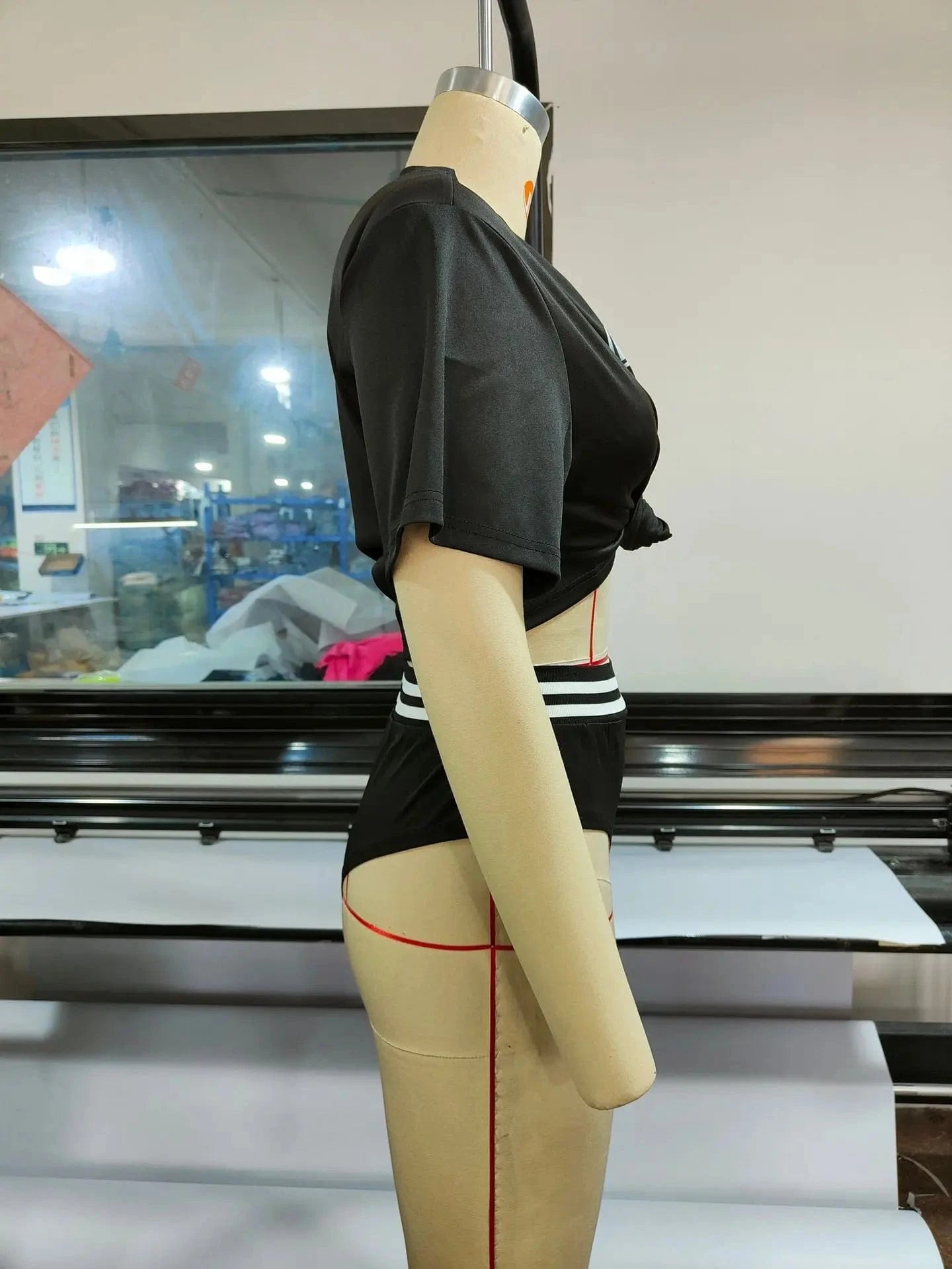 2 Two Piece Women Short Set Clothing Womens 2 Piece Summer Girls Shorts and T Shirt Sets Woman Boxer Tshirts Shorts