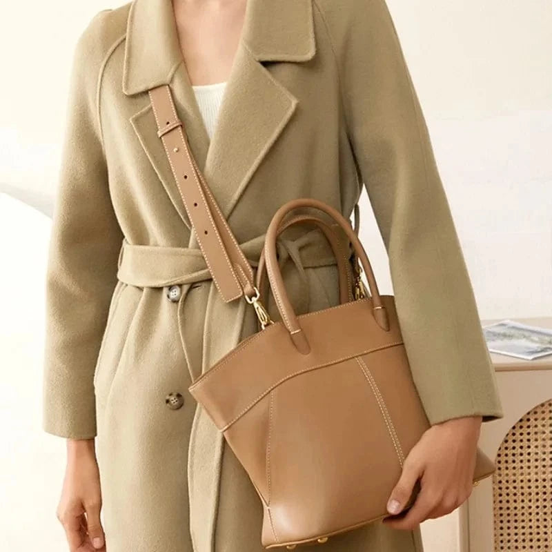 2 Ways Large Capacity Womens Bags Adjustable Strap Bolsas Fashion Casual Vintage Handbags 2024 Office Lady Top-Handle Bags