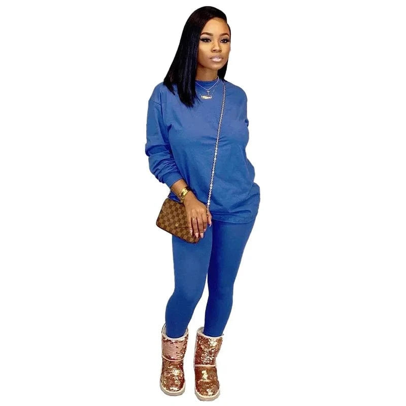 2 XL / F1 S-5X autumn winter new plus size women two pieces clothes sports wear with hoodie
