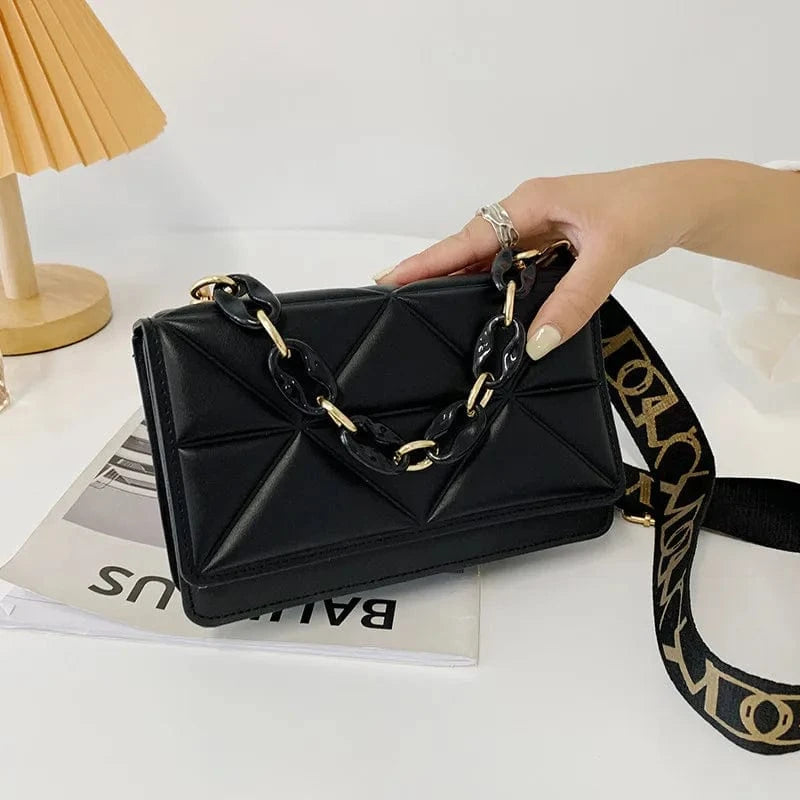 20*5*13 CM / Black Luxury Handbags Women Designer PU Leather Shoulder Bags Lady Large Capacity Crossbody Hand Bag Casual Tote Messenger Bag