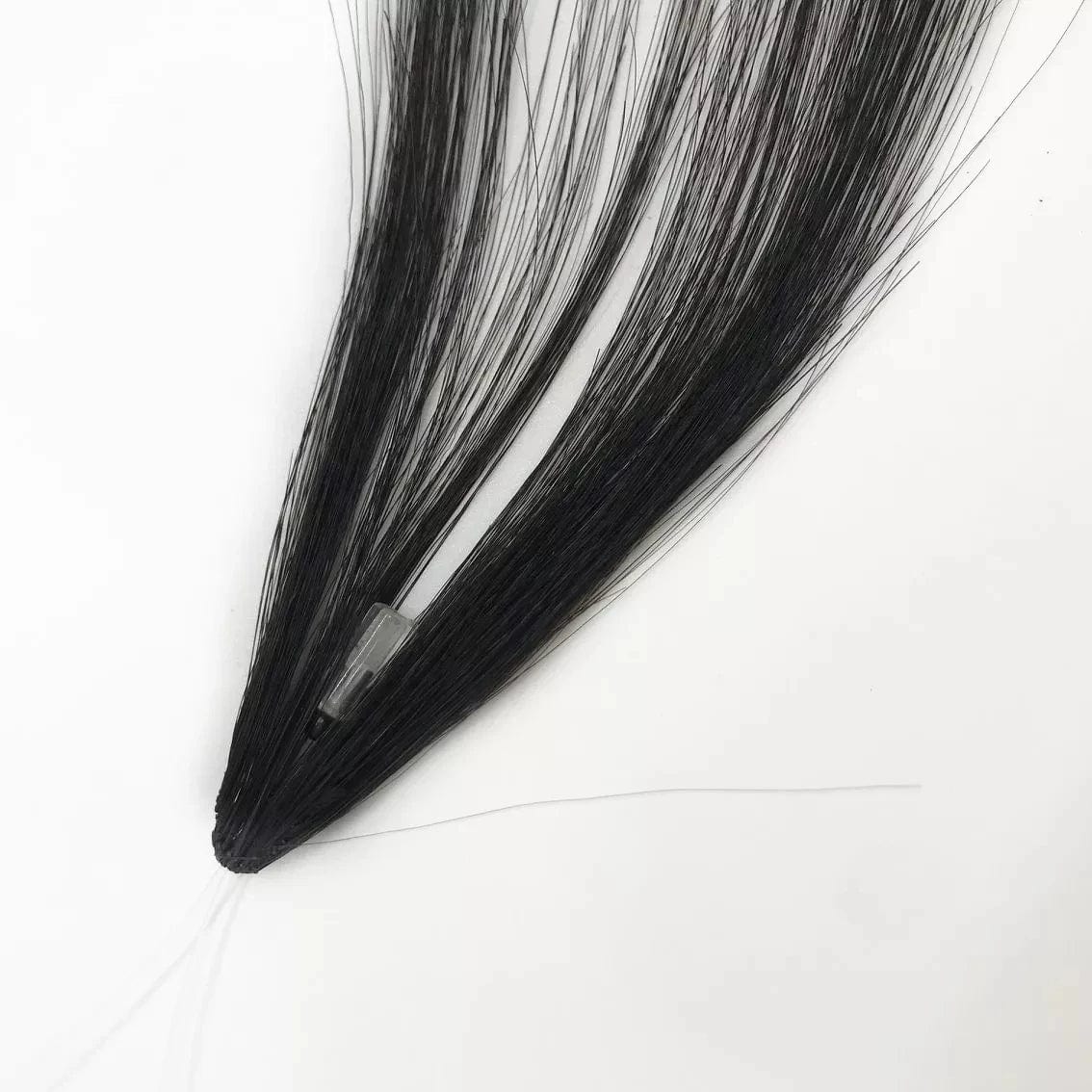 20 Inches / any one Newest and most popular H6 feather hair extension virgin remy hair full cuticle aligned more invisible can be repeated