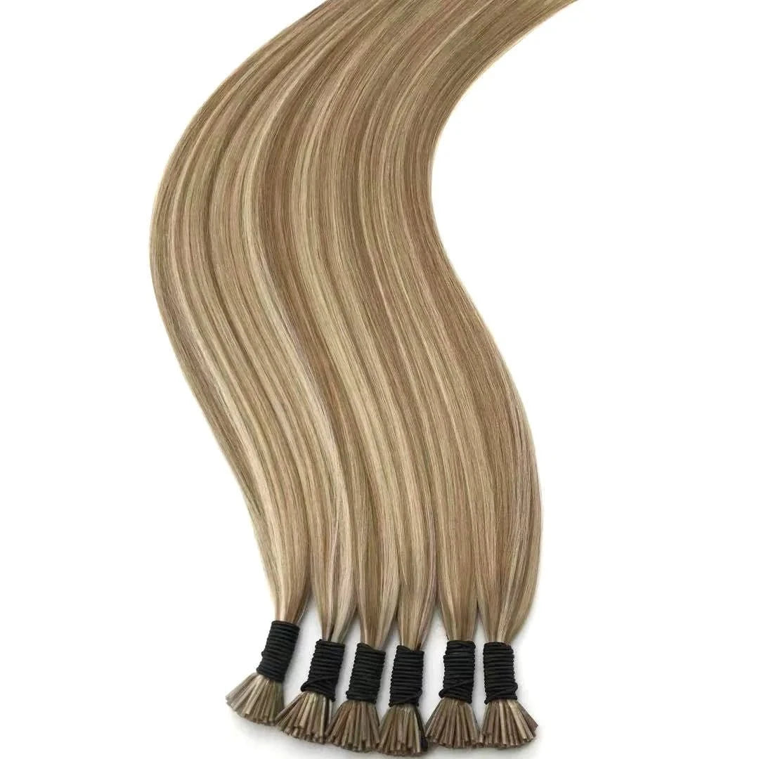 20 Inches / Black 00:00 00:00 View larger image Add to Compare Share 50g 100g 22 icnh i tip hair straight blonde raw virgin 100% remy hair russi