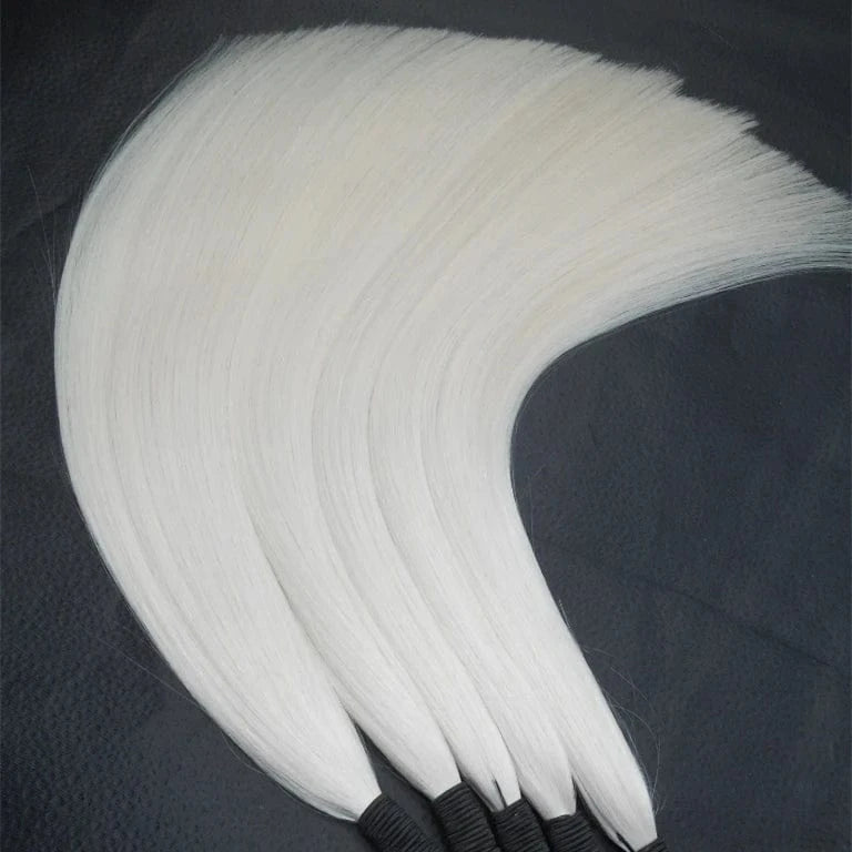20 Inches / Black 2022 New Incredible Thin Weft Soft Human Hair Extensions Invisible Seamless Genius Weft Hair