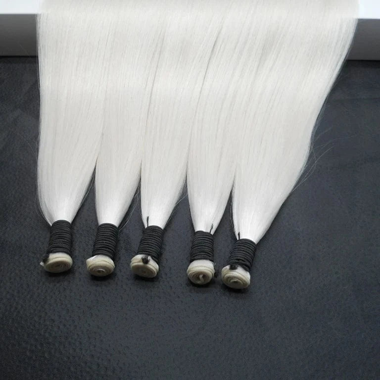 20 Inches / Black 2022 New Incredible Thin Weft Soft Human Hair Extensions Invisible Seamless Genius Weft Hair