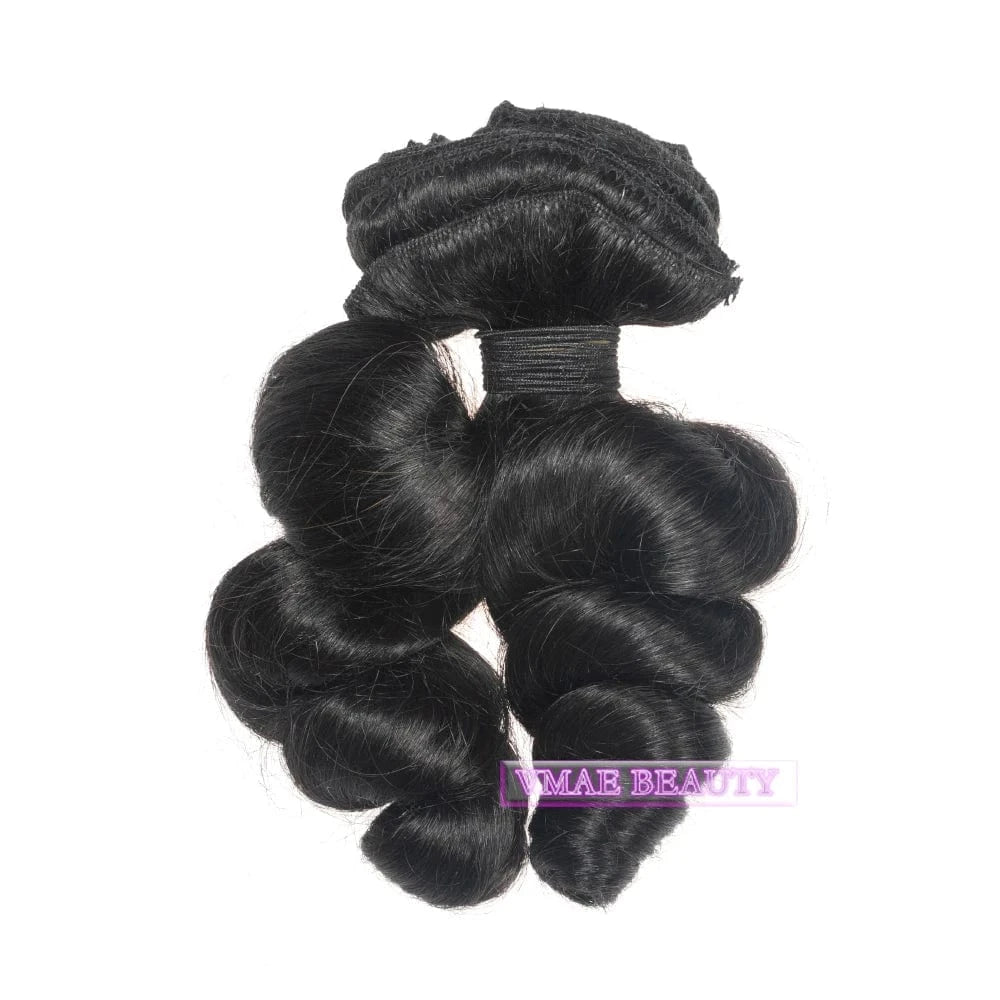20 Inches / Loose wave 100g VMAE Indian Full Cuticle Aligned Virgin Wholesale Remy Human Hair Extensions Clip Ins Kinky Straight Clip In Hair Extensions