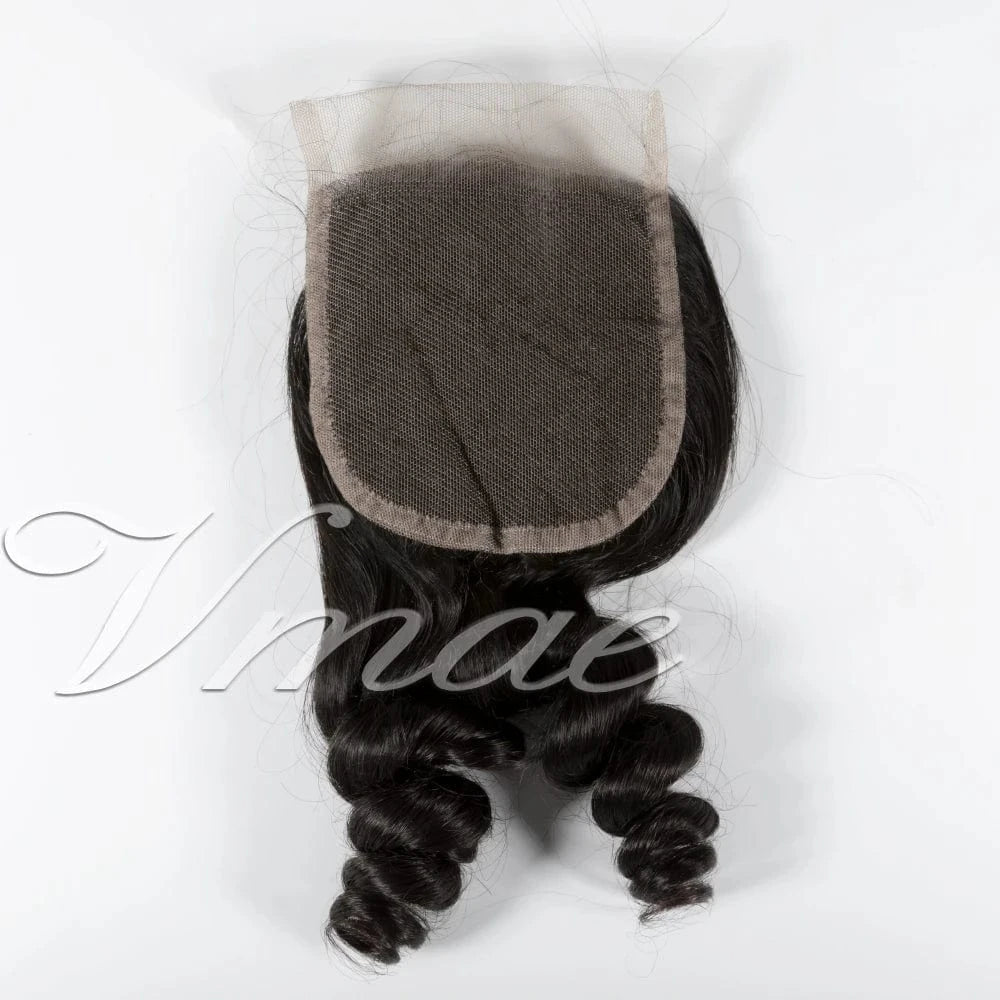 20 Inches / Loose wave 4*4 closure VMAE Raw Cuticle Aligned Afro Kinky Curly Wavy Body Wave Closure and Frontals bundles Human Hair with Frontal and Closure