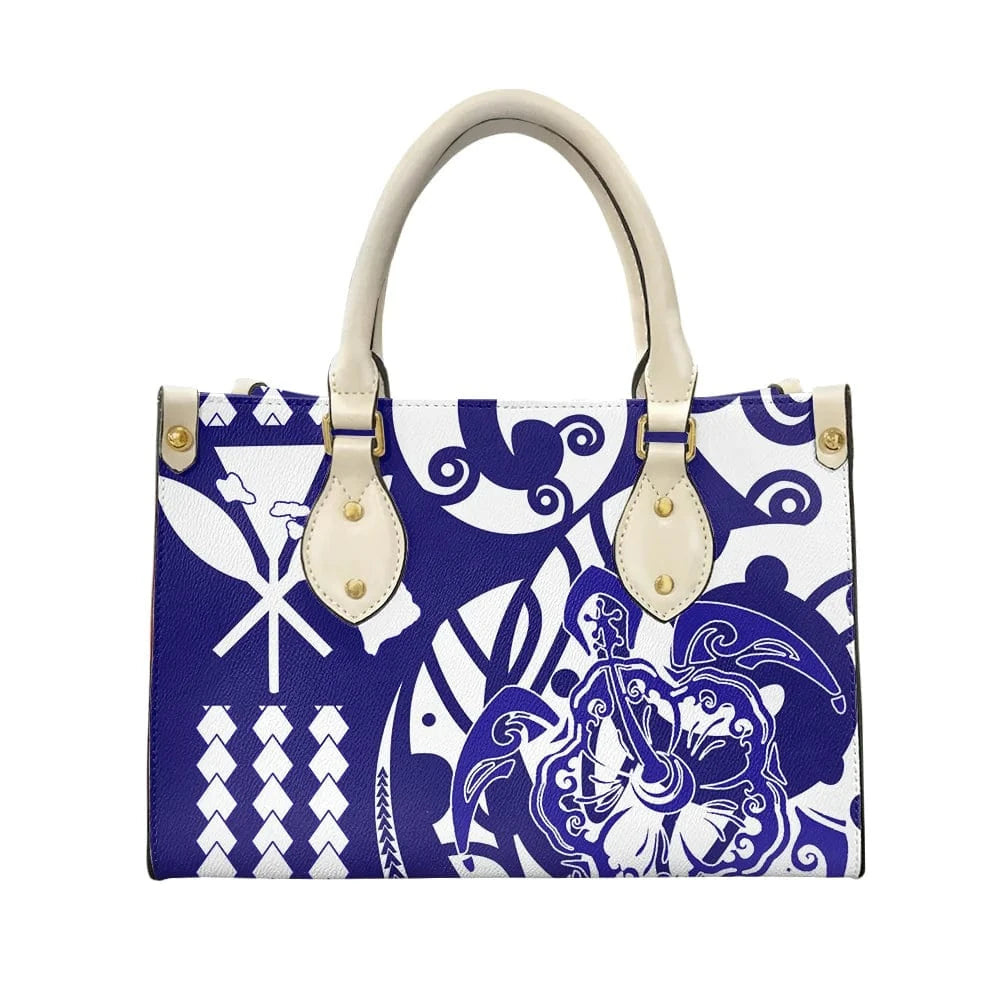 2023 Luxury Handbags for Women Polynesia Tribal Black and Pink Women's Shoulder Bags Top Handle Satchel Tote Work Bag with Strap