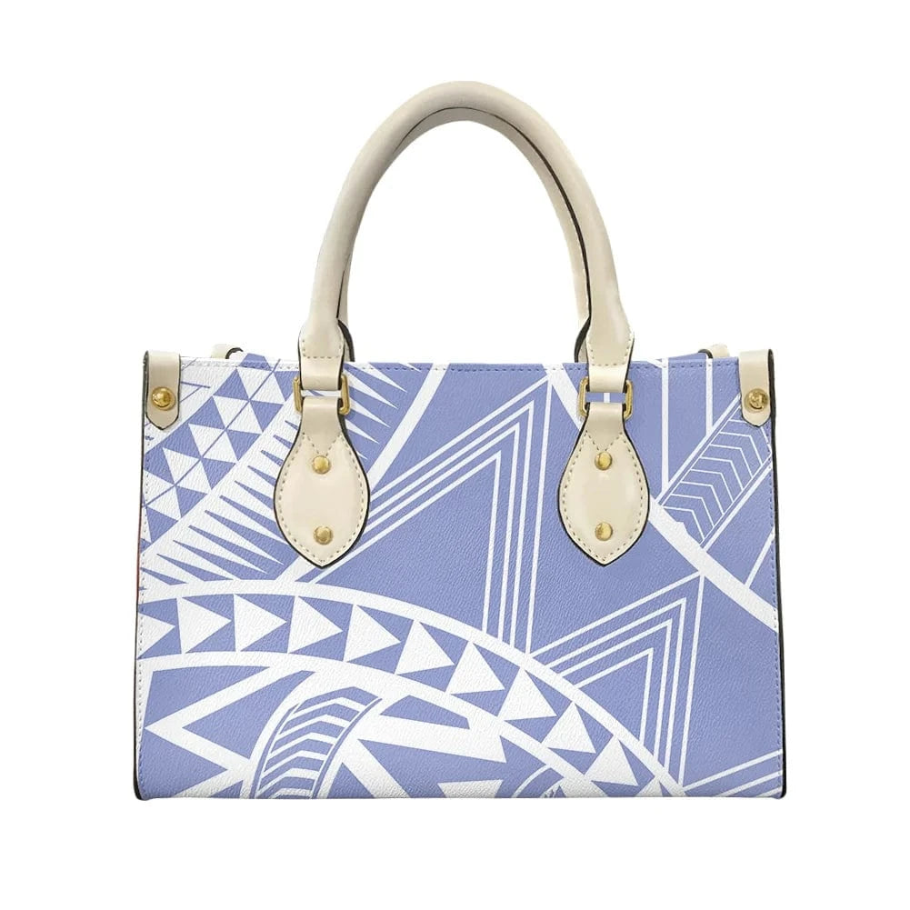 2023 Luxury Handbags for Women Polynesia Tribal Black and Pink Women's Shoulder Bags Top Handle Satchel Tote Work Bag with Strap