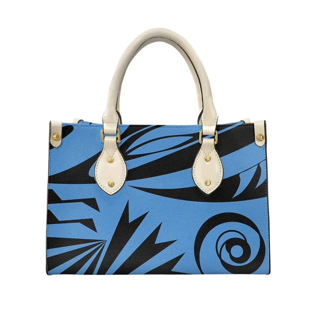 2023 Luxury Handbags for Women Polynesia Tribal Black and Pink Women's Shoulder Bags Top Handle Satchel Tote Work Bag with Strap