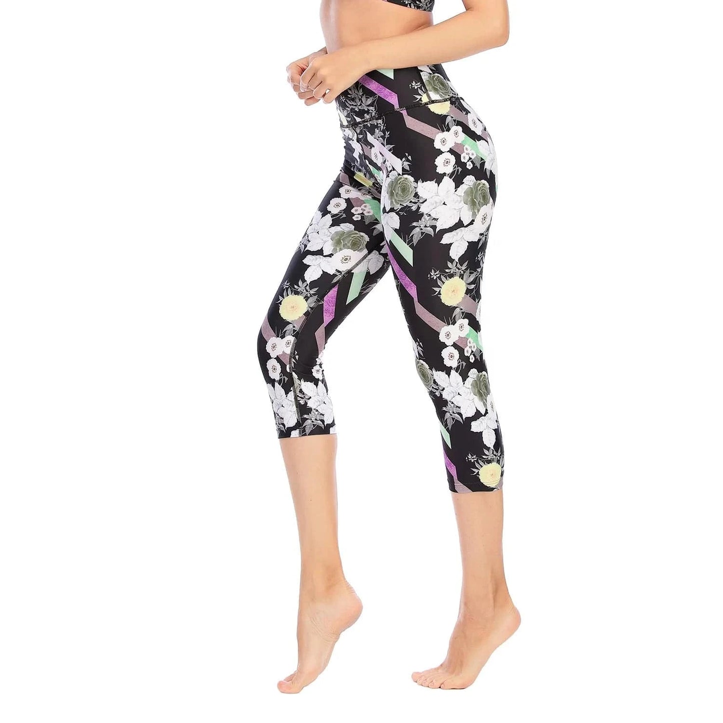 2024 Athletic Wear Sport Girls Seamless Fitness Sport Wear High Elastic Women Yoga set Backless Bra Printing Leggings Yoga suit