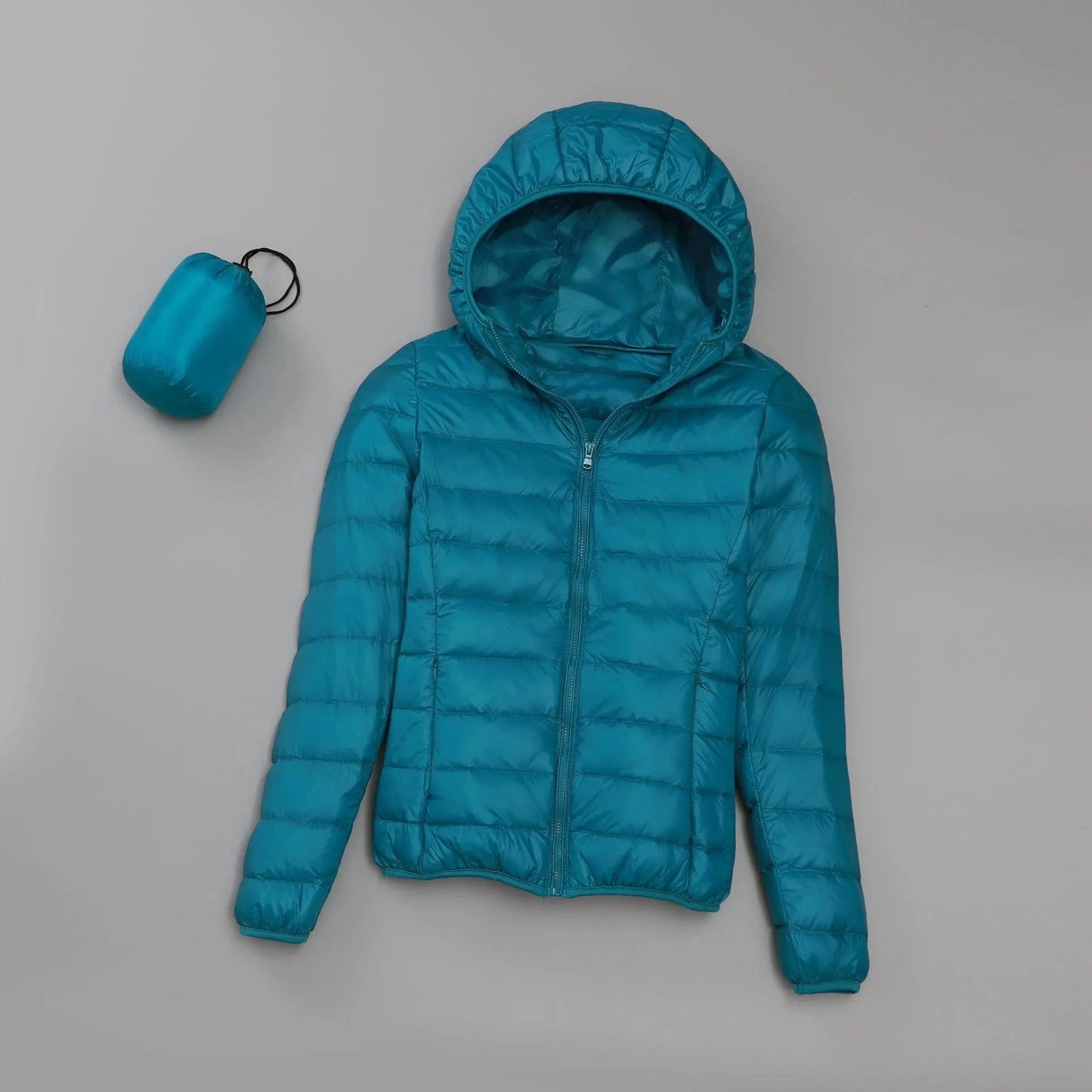 2024 Autumn And Winter New Korean Casual Short Hooded Large Size Light Warm Coat Wholesale Down Jacket Women