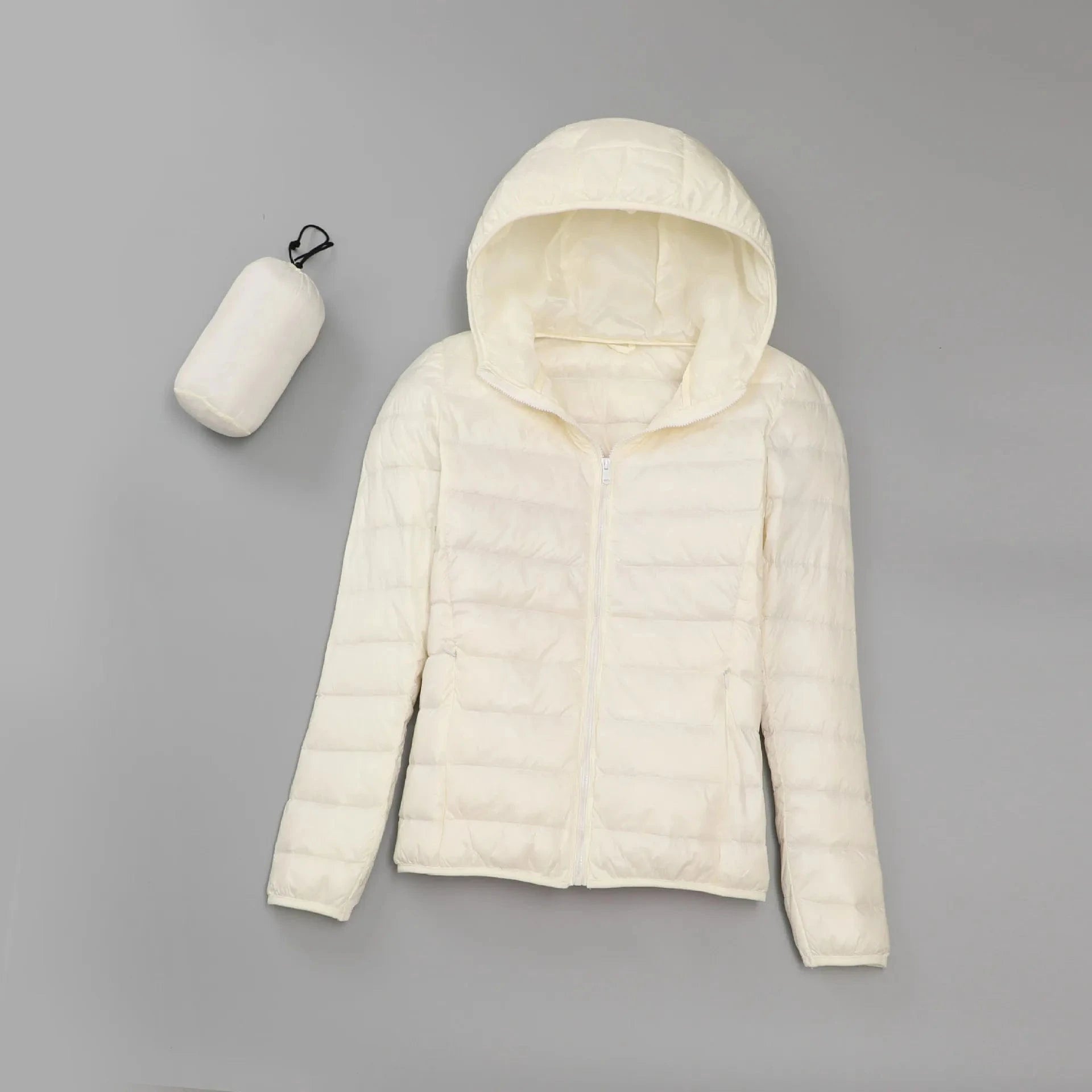 2024 Autumn And Winter New Korean Casual Short Hooded Large Size Light Warm Coat Wholesale Down Jacket Women