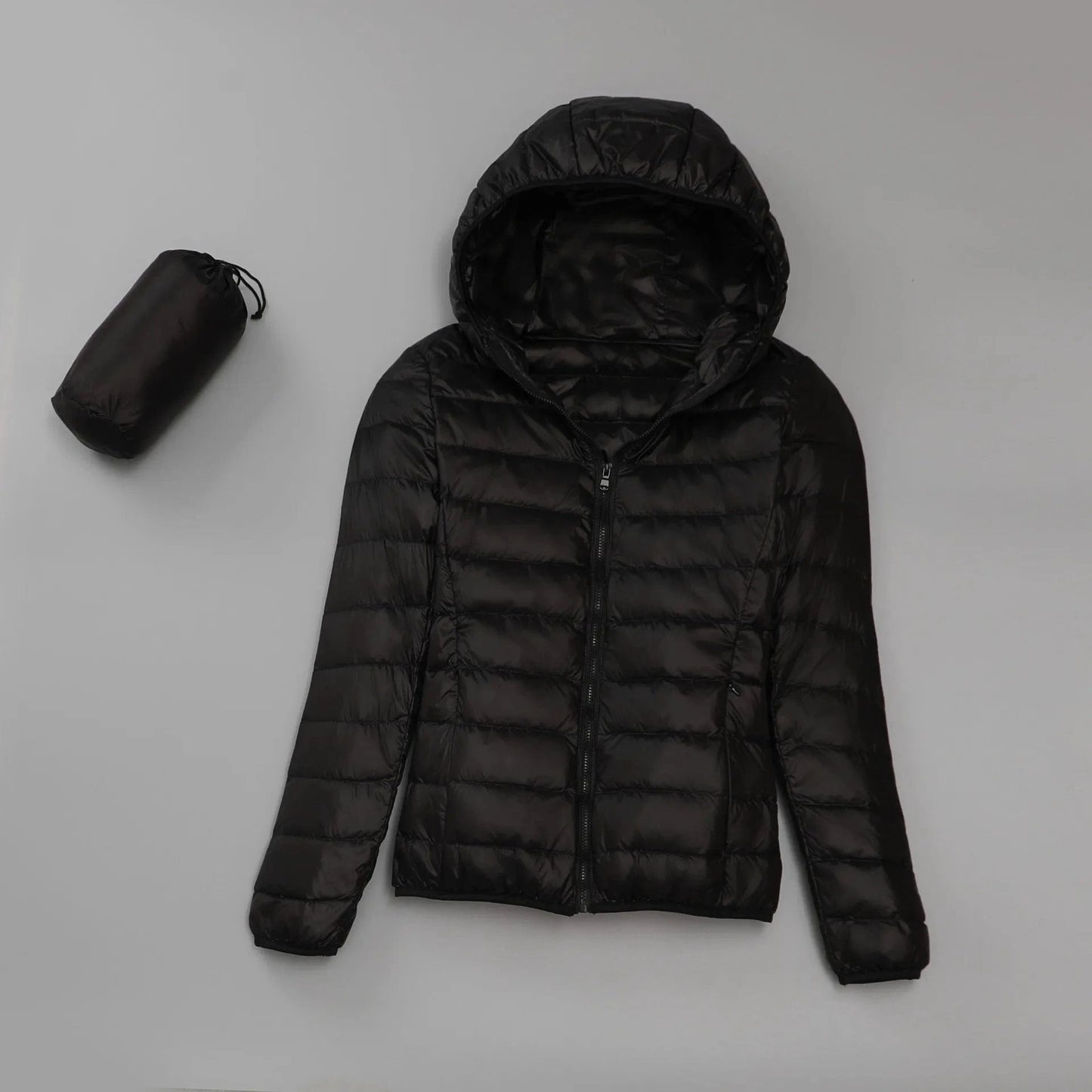 2024 Autumn And Winter New Korean Casual Short Hooded Large Size Light Warm Coat Wholesale Down Jacket Women